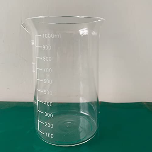דונלאב בי-קיי-די-1000 ג 'י-ג' י-אס-2. 1000 מ ל/1 ליטר זכוכית מדידת קוורץ כוס זכוכית בוגר כוס