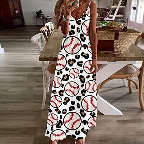 שמלת מקסי עם צווארון נשים אופנה פרחונית מודפסת שמלות קיץ בוהמיות רצועה מתכווננת שמלות חוף קיץ זורמות