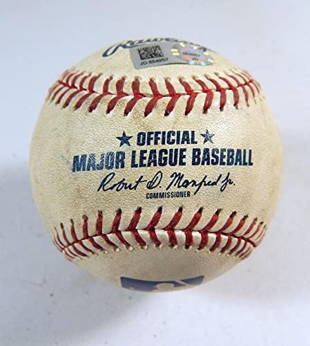 2019 קולורדו רוקיס פיטסבורג פיראטס משחק השתמש בבייסבול ג'ון גריי פולנקו בל - משחק בייסבול משומש