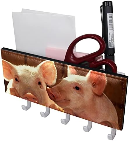 ווים קיר גרוטקר, ווים תלויים, ווים דביקים לתלייה, דפוס חזירים של בעלי חיים