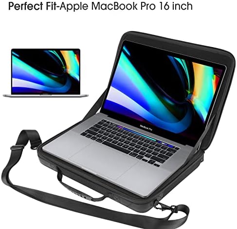 Smatree 16 אינץ 'תיק כתף נייד קשיח עבור MacBook Pro 16 אינץ' 2021, 16 אינץ