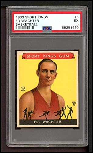 1933 Goudey Sport Kings 5 ED Wachter PSA PSA 5.00