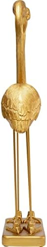 פלטורין דקורטיבית של Kare פלמינגו אהבה אבן מלאכותית אביזר זהב גובה 63 סמ