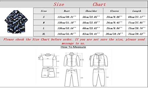 קיץ גברים של חולצות גברים 3 ד דפוס דיגיטלי כיס אבזם דש קצר שרוול חולצה הפיכת 50 חולצות לגברים