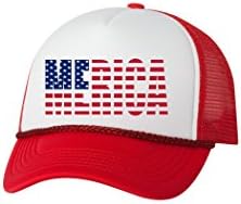 מצחיק נהג משאית כובע אמריקה מריקה בייסבול כובע רטרו בציר פטריוטי ארהב דגל אמריקה