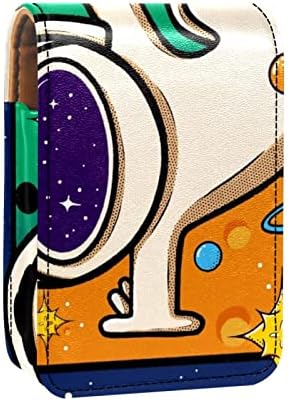 שפתון מקרה, חמוד נייד איפור תיק קוסמטי פאוץ, שפתון מחזיק איפור ארגונית, קריקטורה חלל יקום כוכבים יפה