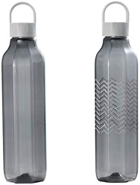 COPCO אוקטגון בקבוק מים נסיעות, 2 חלקים, אפור
