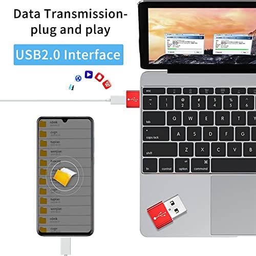 מתאם גלי Box התואם ל- Kobo Clara 2E-USB-A עד C PortChanger, USB Type-C OTG USB-A המרת נתוני טעינה