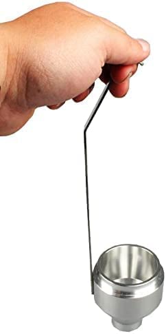 כוס צמיגות של DIN 6 ממ אלומיניום DIN טבילה כוס צמיגות עם 6 ממ ± 0.02 ממ אידיאלי לציפוי צבע סגסוגת
