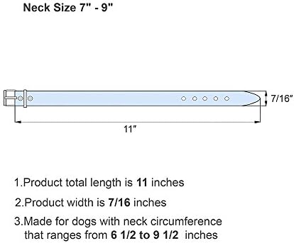 צווארון כלבי עור ברונזדוג עם אבזם צווארוני חיות מחמד בסיסיים עמידים לכלבים גדולים בינוניים גדולים