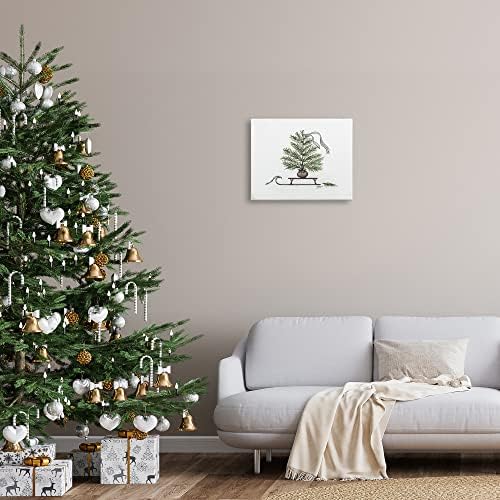 תעשיות סטופל מחבבות את חגורת חג המולד עץ אש מזחלת מזחלת חגיגית, עיצוב מאת ג'ולי נורקוס