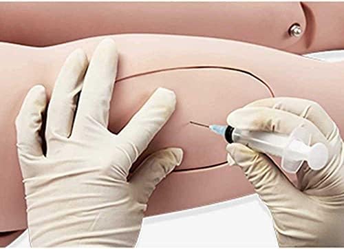 WFZY טיפול מטופלים MANIKIN PVC אימונים בגודל חיים סימולטור סימולטור מיומנויות סיעוד מודל עם איברי מין הניתנים להחלפה