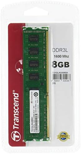 מידע על התעלות על 8GB DDR3L 1600 DIMM CL11 2RX8