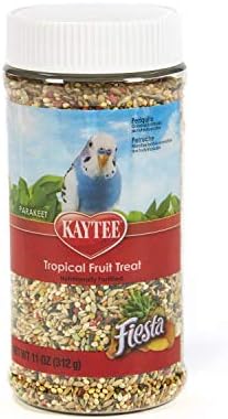 Kaytee Tropical Fropical Treat Jar - Parakeet 11 אונקיות