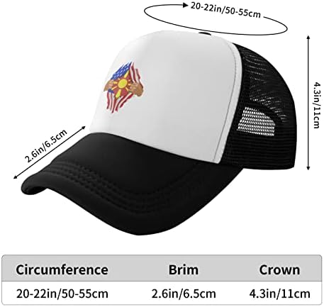 ארהב וצפון מקדוניה דגלים את כובע הבייסבול לילדים, יש פונקציה נשימה טובה, נוחות טבעית ונושמת