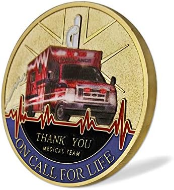 שירותים רפואיים EMT/EMS אתגר מטבע פרמדיק תפילה תודה מטבע
