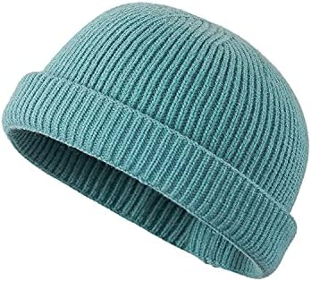 קרוגו חסר שולים דוקר כובע חורף סרוג כפת שעון כובע התגלגל שרוול נמל כובעי סיילור דייג ליאון כובע בעל הבית