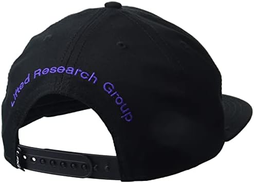גברים של הרים מחקר קבוצת לוגו שטוח ביל סנאפבק כובע, שחור, אחד גודל
