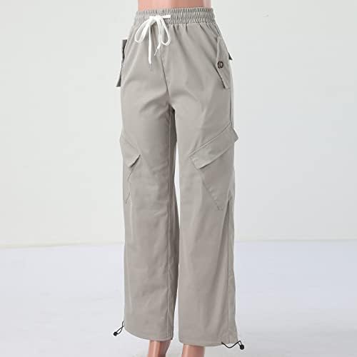 מכנסי מטען רחבים של Keusn לאישה Y2K מכנסי מצנח גדול מדי