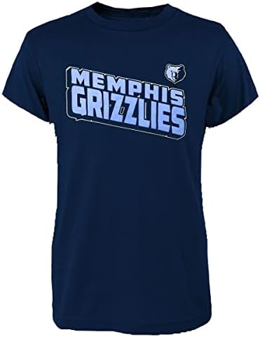 Outstuff Memphis Grizzlies נערות נוער 7-16 חולצת טריקו לוגו צוות