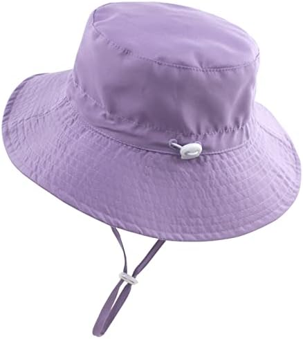 Muryobao ילדות תינוקות בנות שמש כובע רחב upf 50+ כובעי דלי הגנה על UV