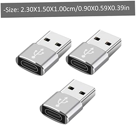 מתאם סגסוגת סגסוגת אלומיניום מתאם סגסוגת אלומיניום מתאם מחשב מתאם מחשב מתאם USB מתאם USB C ל- USB 3. 0