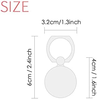Gyroscope Sakura תבנית גיאומטריה גיאומטריה טלפון טבעת טבעת תמיכה לולאה מתכווננת