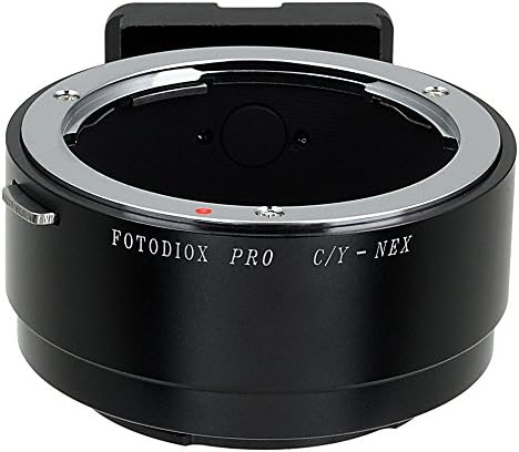 Fotodiox Pro עדשה מתאם הר, עדשות contax/yashica ל- Sony e-mount מתאם מצלמה נטולת מראה-עבור גופי מצלמה