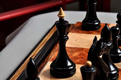 בית סטאונטון - ערכת השחמט של מינסק-חתיכות בלבד-3.75 מלך-תאשור אבוניזציה