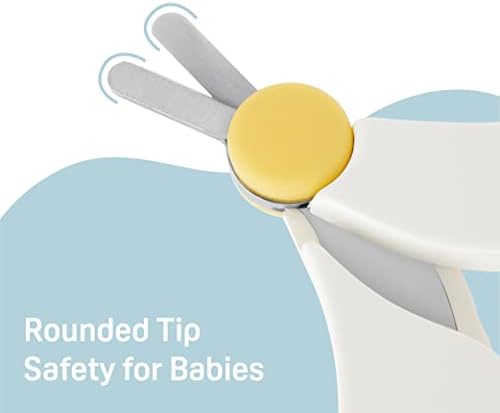 ערכת שירותי בריאות לתינוקות יונים, 2 מספריים ציפורניים עם קצה מעוגל וגוזם ציפורניים 1 ושאיפה לאף לתינוקות