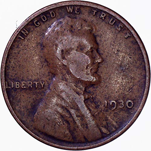 1930 Lincoln Weat Cent 1c Fair