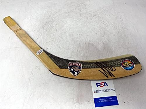 אלכסנדר ברקוב פלורידה פנתרים 23 כוכב הוקי חתום מנתח להלייד PSA COA - מקלות NHL עם חתימה
