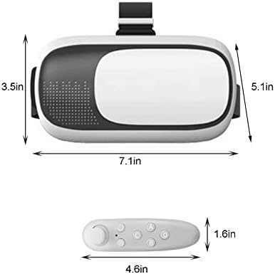 3 משקפיים חכמים משחק ידית סט אלחוטי חיבור אלחוטי עבור אנדרואיד מחשב נייד טלפון נייד משחקים ו 3 סרטים