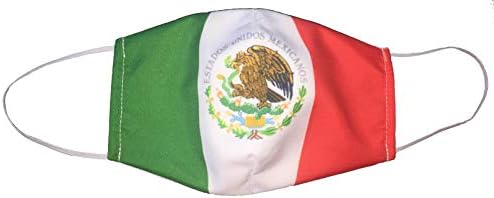 בנדרה רחיץ פנים מסכת מקסיקני דגל מסכה
