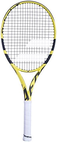 Babolat Aero Lite Tennis Tennis Rabet - נמתח עם בטן Babolat Babolat Babolat בטן בינונית 16 גרם במתח בינוני