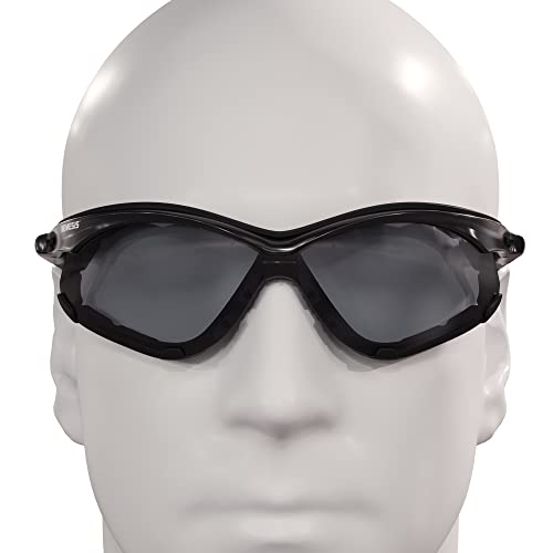 Kleenguard ™ v30 Nemesis ™ משקפי בטיחות קצף, עם ציפוי אנטי ערפל של Kleenvision ™, עדשות עשן, מסגרת