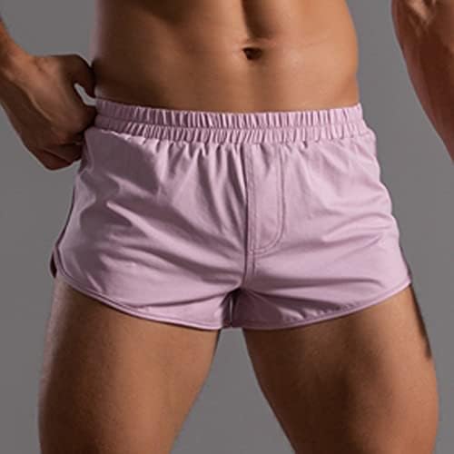 סנפירים לפעוטות גברים של קיץ מוצק צבע כותנה מכנסיים גומייה רופף מהיר יבש מזדמן ספורט מגניב גברים
