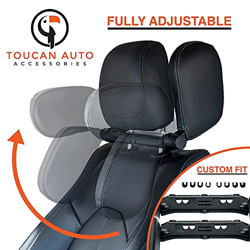 כריות משענת ראש רכב טוקאן רכב אוניברסלי מכונית ראשית כרית/תמיכה בצוואר רכב. ראש מושב לרכב תמיכה במושב מכוניות
