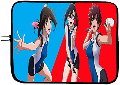 Hanebado! שרוול מחשב נייד אנימה, שרוול מחשב נייד ומארז טאבלט, תיק מגן מחשב נייד אנימה תוסס