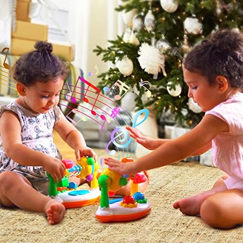 צעצועים מוזיקליים של אודלה לתינוק - צעצועים לומדים לתינוקות עם מוזיקת ​​חג מולד ופנסים - צעצועים