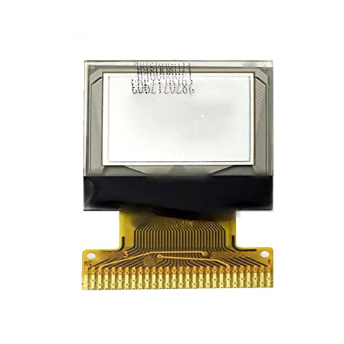5 יחידות 4 חוטים SPI 28PIN SSD1306 מסך לבן 64x48 6448 64x48 0.66 אינץ 'מודול OLED