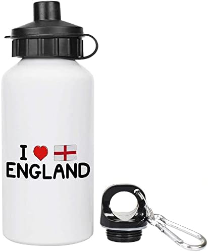 AZEEDA 600ML 'I Love England' בקבוק מים / שתייה לשימוש חוזר