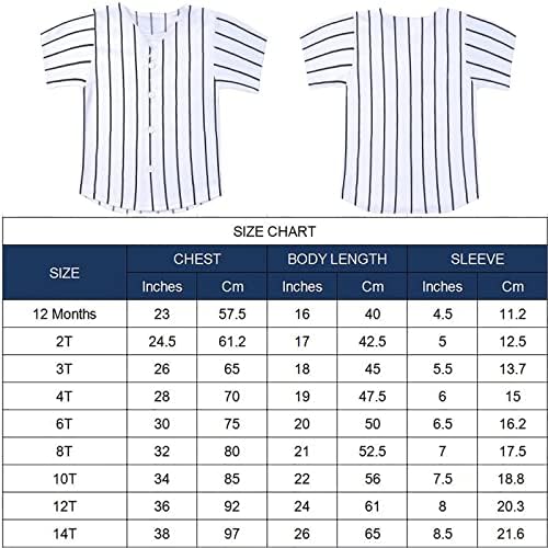 BabyHealthy Kids Baseball Jersey כפתור מפוס