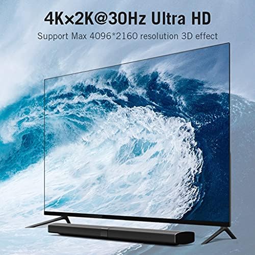 Houkai Switch 4K 5 ב 1 OUT עבור 360 SMART HDTV PC HDR 5- Splitter 5x1 מתאם מתאם