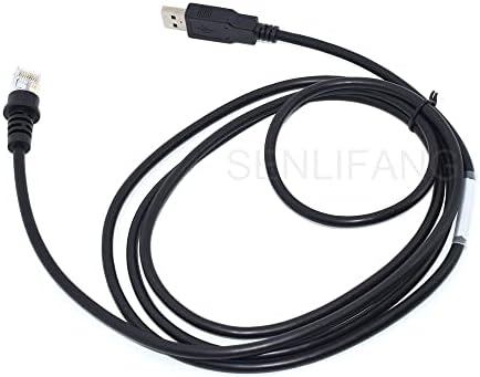 Lemincrash חדש 59235D-N-5 כבל USB כבל ברקוד סורק שחור עבור MS5145 ORBIT 7120 MS9540 MS7120 MS7180