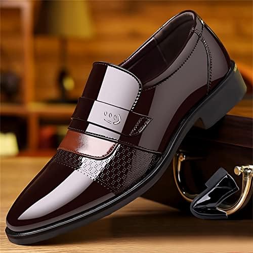 נעלי אוקספורד מודרניות לגברים, נעלי שמלת אוקספורד לגברים נעלי שמלה מזדמנים פורמלס דה נגוציוס מתנות ליום הולדת
