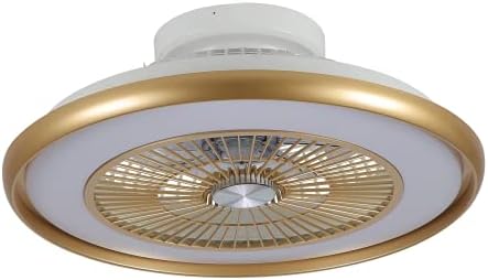 OMGPFR נורית תקרה LED עם מאוורר, תאורת תקרת תקרה ואורות שלט רחוק לעומק מנורות שקטות מקורות ניתנות להתאמה