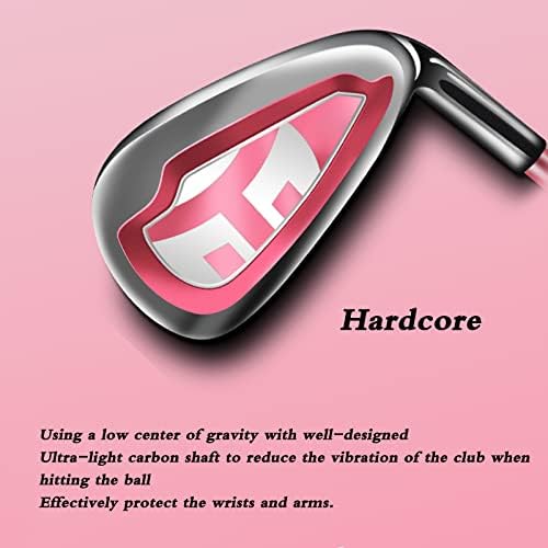 חבילת מועדון גולף בנים בנות סט אימוני גולף של מתחילים עם תיק נשיאה של מועדון הגולף לילדים 5-12 שנים