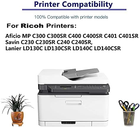 תשואה גבוהה תואמת תואמת 841726 מדפסת לייזר מדפסת מחסנית משמשת ל Ricoh Lanier LD130C LD130CSR LD140C LD140CSR מדפסת