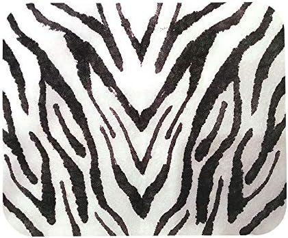 Ekobla Mousepad Zebra עכבר כרית עכבר ספארי חיה אפריקאית דפוס הדפס שחור לבן דפוס פסים יפהפיה משחקי עכבר כרית